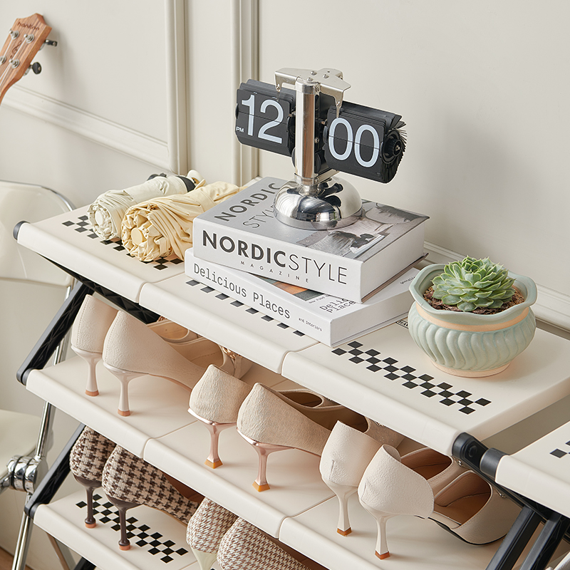 일본 MUJIE 접이식 신발장 내구성 있는 다층 신발  - Muji Home Storage 리뷰 및 가격
