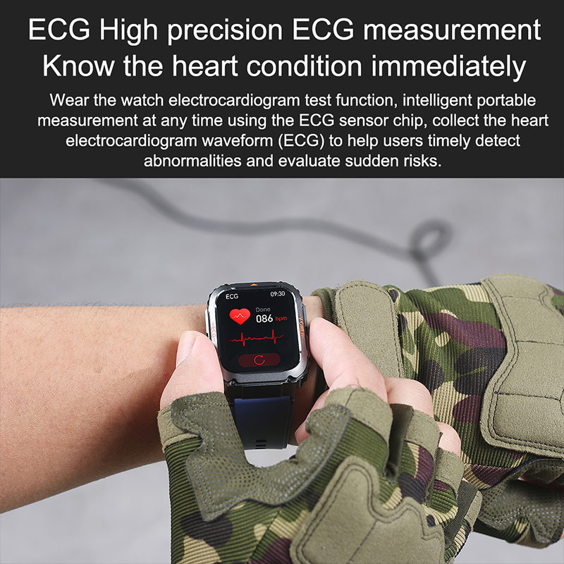 GEJIAN ECG+PPG 남성용 스포츠 스타일 건강  - Korean Health Lifestyle 리뷰 및 가격