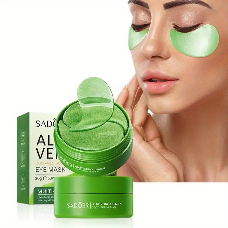 알로에 베라 콜라겐 아이 마스크 60매 - 저자극 포뮬 - Sheet Mask Collagen 리뷰 및 가격